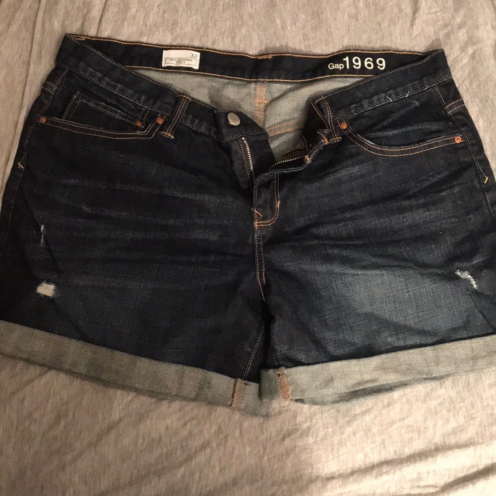 Gap Boyfriend Denim Shorts